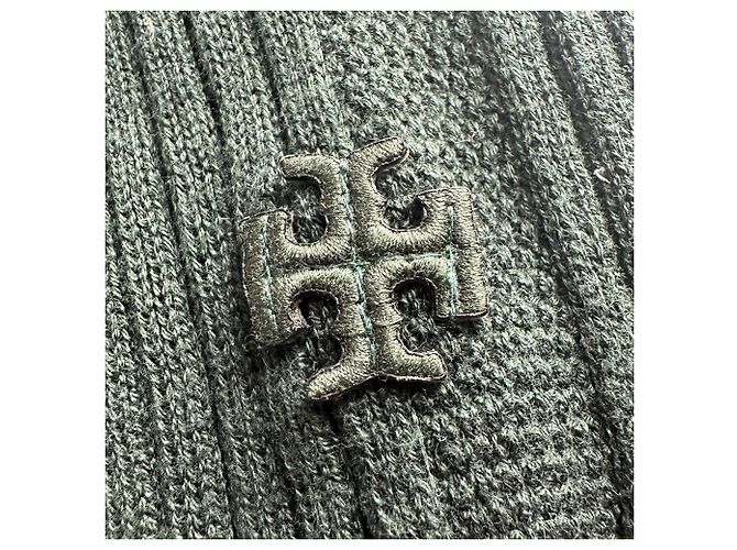 Polo a maniche corte Tory Burch in cotone verde - vista 6