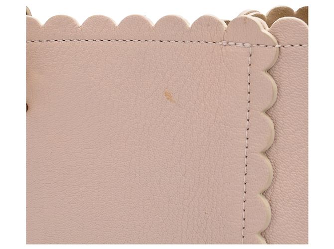 Borsa Tote Mulberry Cecily Flower in pelle di vitello rosa - vista 11