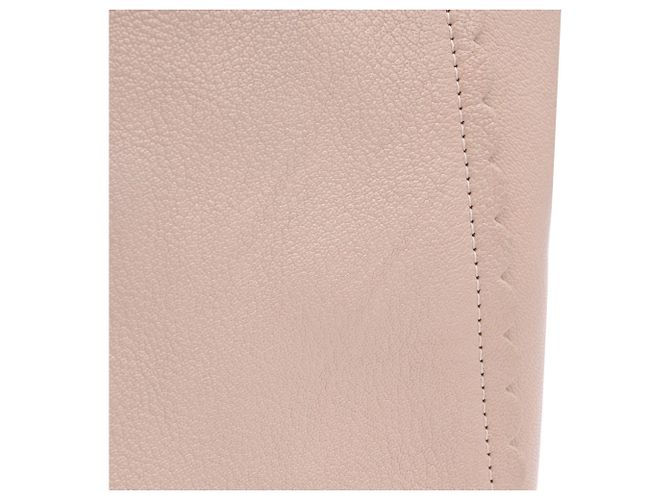 Borsa Tote Mulberry Cecily Flower in pelle di vitello rosa - vista 12