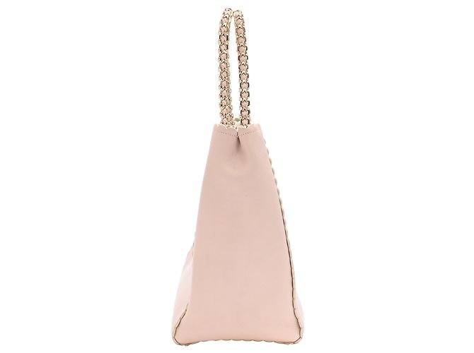 Borsa Tote Mulberry Cecily Flower in pelle di vitello rosa - vista 2