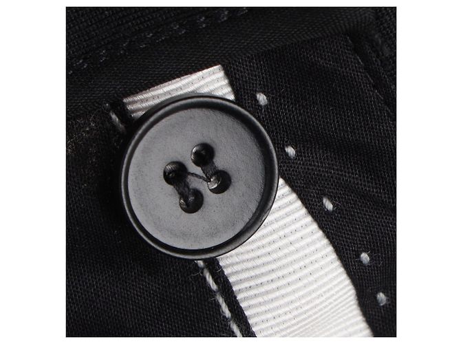 Pantalones de pierna recta Max Mara en viscosa negra - vista 8