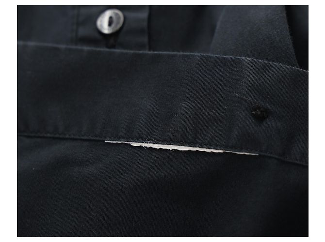 Camisa de botones Dolce & Gabbana en algodón gris - vista 5