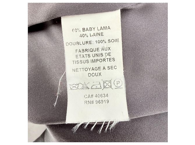 Abrigo con cinturón Marc Jacobs en Baby Llama azul - vista 11