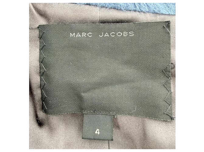Abrigo con cinturón Marc Jacobs en Baby Llama azul - vista 12