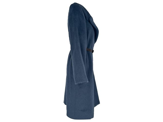 Abrigo con cinturón Marc Jacobs en Baby Llama azul - vista 3
