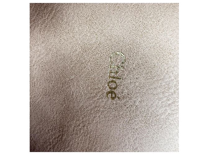 Chloé Carlina Twist Oversized Runde Sonnenbrille in Silber-Metall Metallisch - Ansicht 14