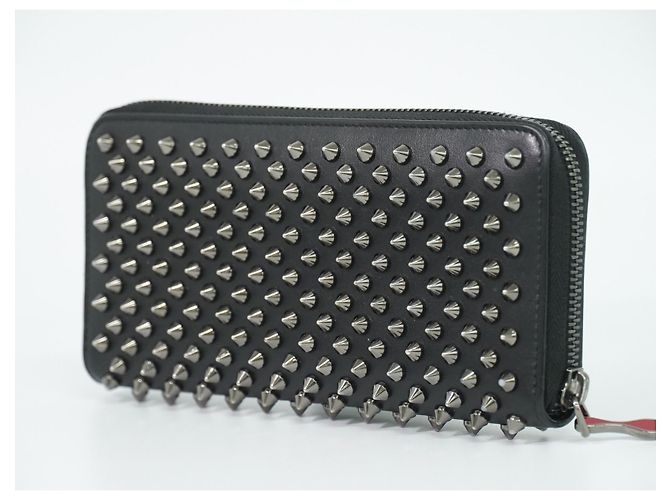 Christian Louboutin Panettone Spiked Leather Nero - vista 2