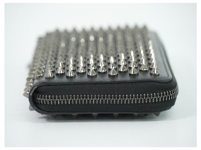 Christian Louboutin Panettone Spiked Leather Nero - vista 3