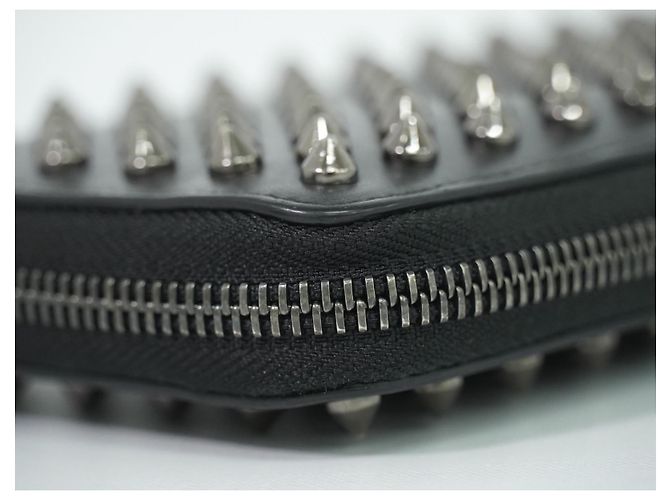 Christian Louboutin Panettone Spiked Leather Nero - vista 6