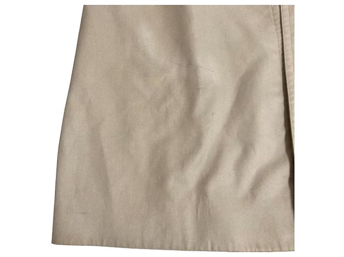 Cappotto vintage Burberrys in cotone a monopetto - vista 10