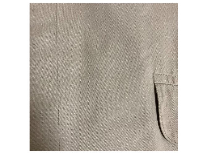 Cappotto vintage Burberrys in cotone a monopetto - vista 11