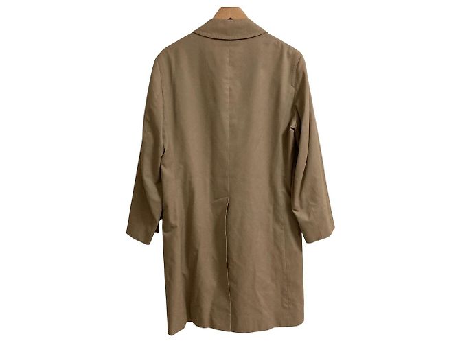 Cappotto vintage Burberrys in cotone a monopetto - vista 3