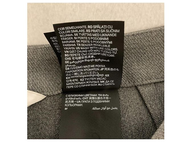 Autre Marque Calças Wide Tuck H&M Edition - vista 8