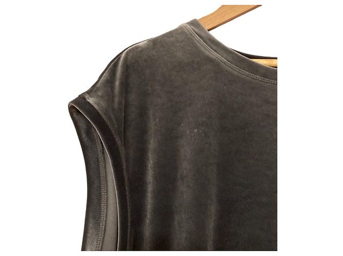 Autre Marque Arpege story Camiseta sin mangas de velur Snow - vista 2