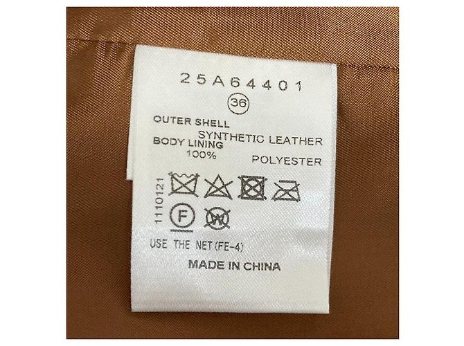 Autre Marque LE CIEL BLEU Cutwork Scallop Eco Leather Jacket - view 7