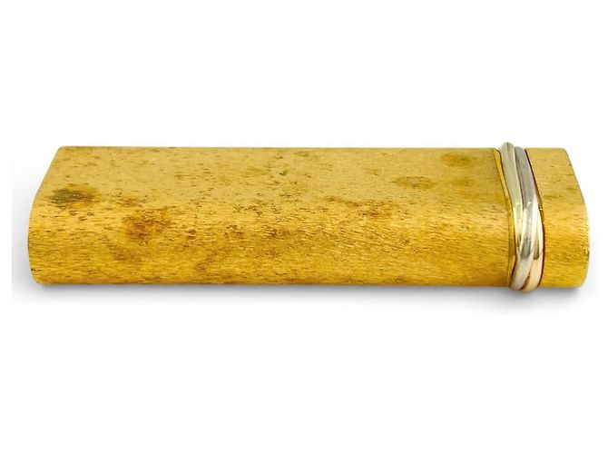 Accendino Cartier Trinity Oval Accessori per fumatori D'oro - vista 3