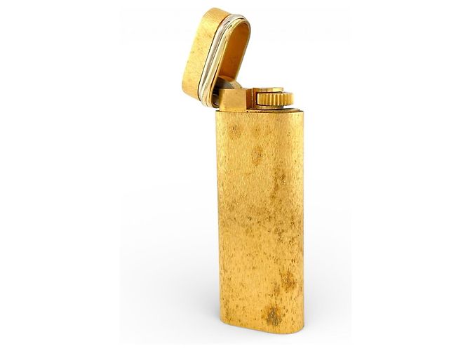 Accendino Cartier Trinity Oval Accessori per fumatori D'oro - vista 4