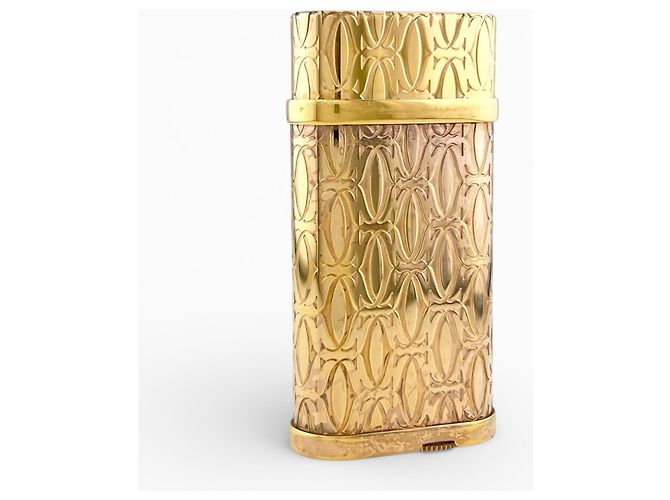 Cartier Godron Happy Birthday Lighter Golden - view 3