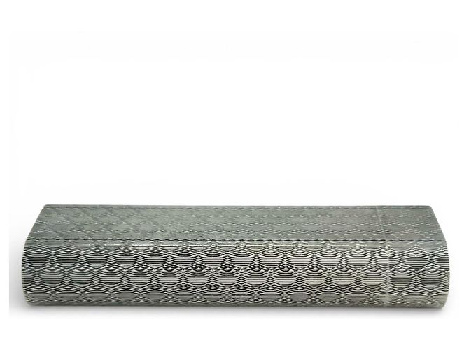 Briquet Cartier Honeycomb Argenté - vue 4
