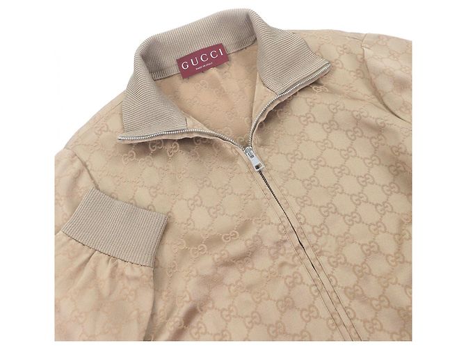 Giacca Gucci in jacquard GG Beige - vista 2