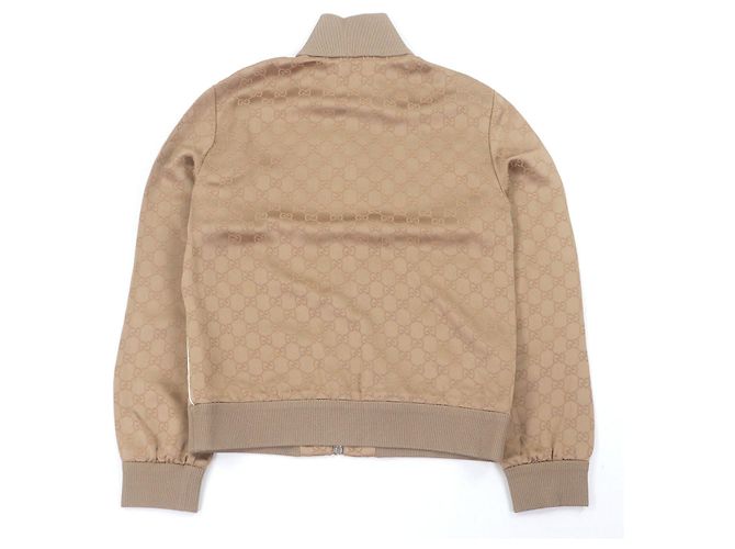 Giacca Gucci in jacquard GG Beige - vista 4
