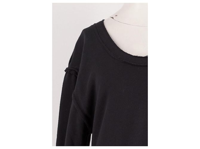 Autre Marque Vestido largo de algodón negro GIA STUDIOS - vista 6