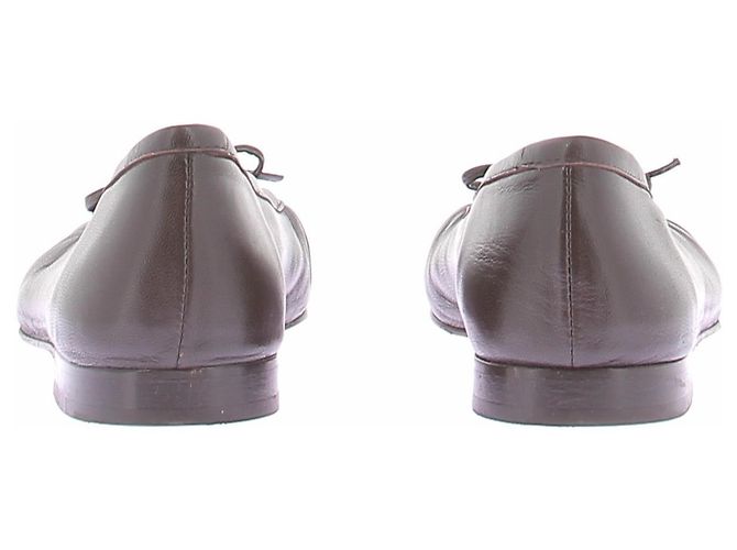Autre Marque Braune Lederballerinas - Ansicht 7
