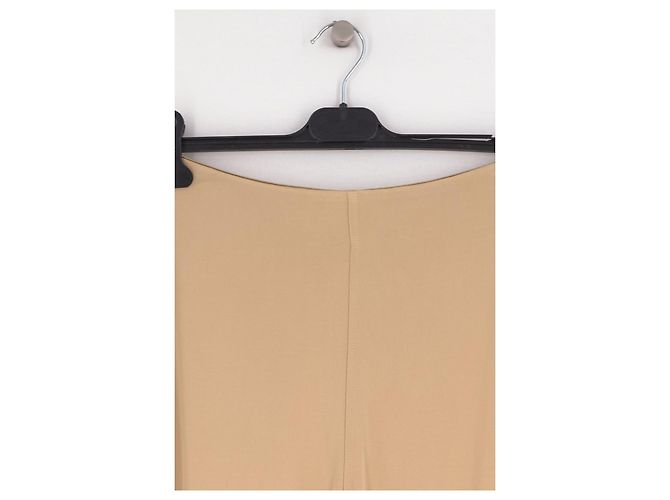 Gonna lunga beige in viscosa Totême - vista 3