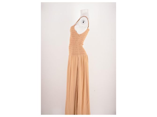 Totême Maxikleid Beige Viscose - Ansicht 5