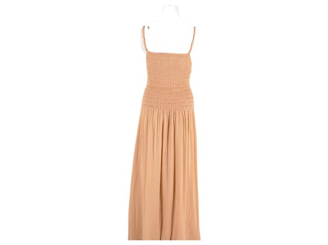 Totême Maxikleid Beige Viscose - Ansicht 6