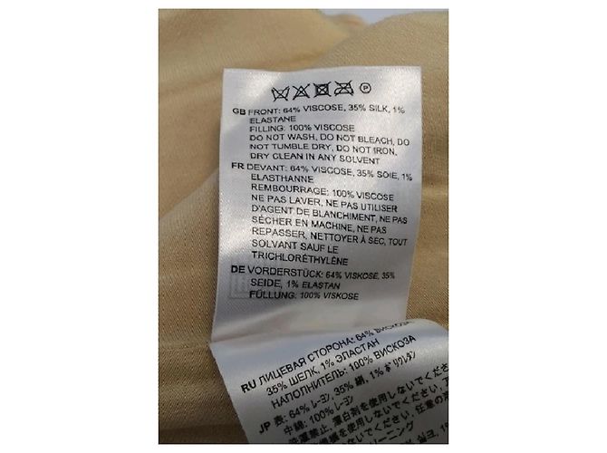 Totême Maxikleid Beige Viscose - Ansicht 8