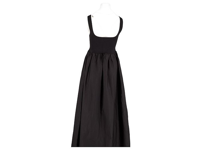 Autre Marque Vestido maxi negro MATTEAU de viscosa - vista 2