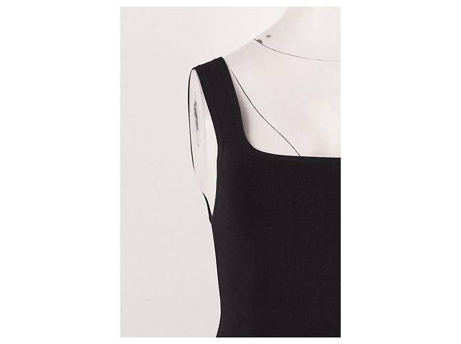 Autre Marque Vestido maxi negro MATTEAU de viscosa - vista 6