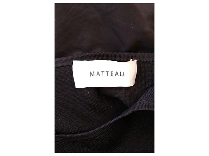 Autre Marque Vestido maxi negro MATTEAU de viscosa - vista 7