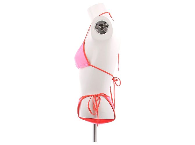 Autre Marque Bikini rosa e rosso - vista 4