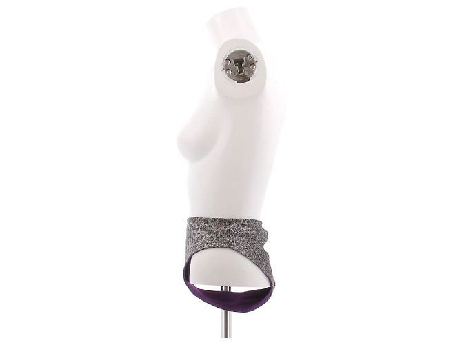 Autre Marque Bikini-Unterteil lila und silber - Ansicht 4