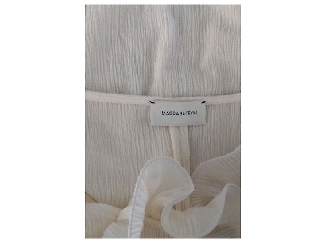 Magda Butrym Abito lungo bianco - vista 7