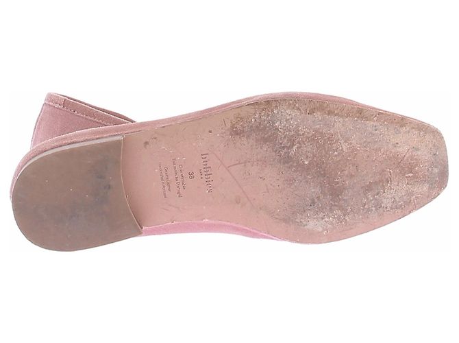 Autre Marque Rosa Wildleder-Ballerinas - Ansicht 5