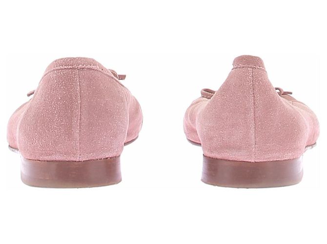 Autre Marque Rosa Wildleder-Ballerinas - Ansicht 7