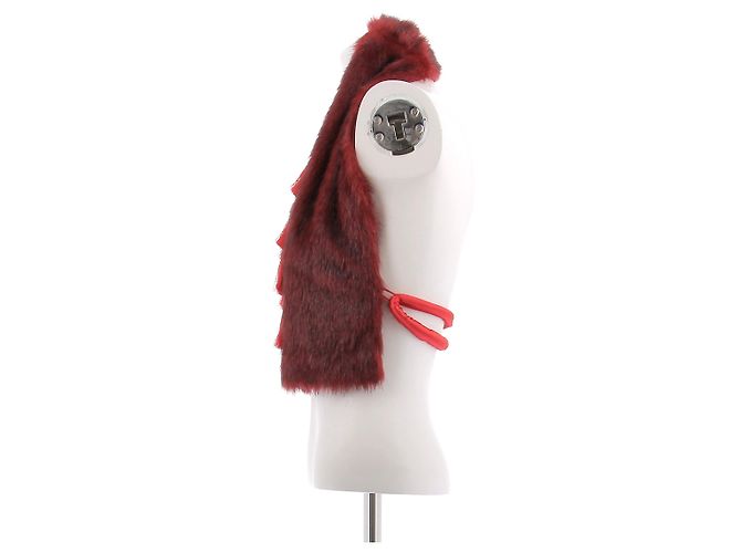 Autre Marque Accessorio sciarpa rossa Rosso - vista 4