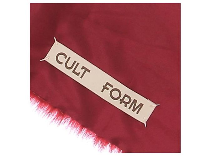 Autre Marque Accessorio sciarpa rossa Rosso - vista 5