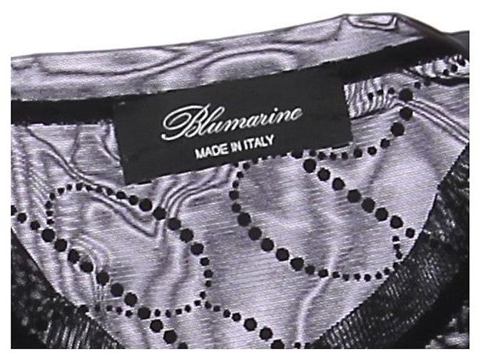 Top trasparente nero Blumarine - vista 6
