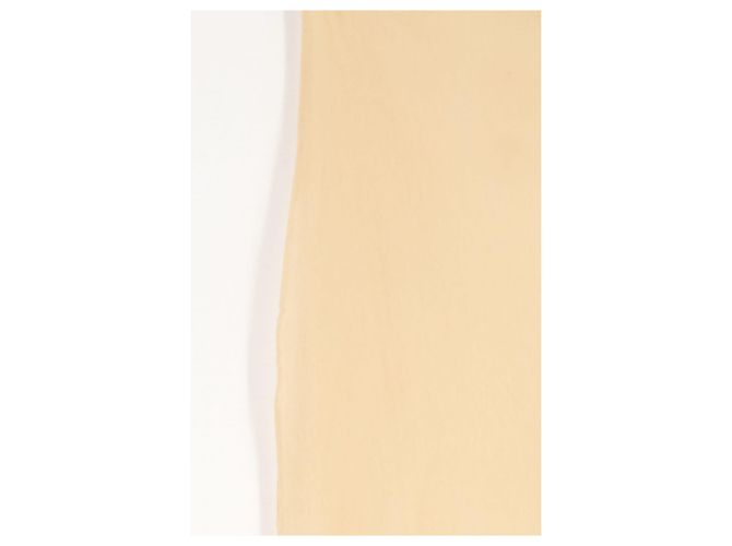 Gonna Soeur in cotone beige a taglio dritto - vista 4
