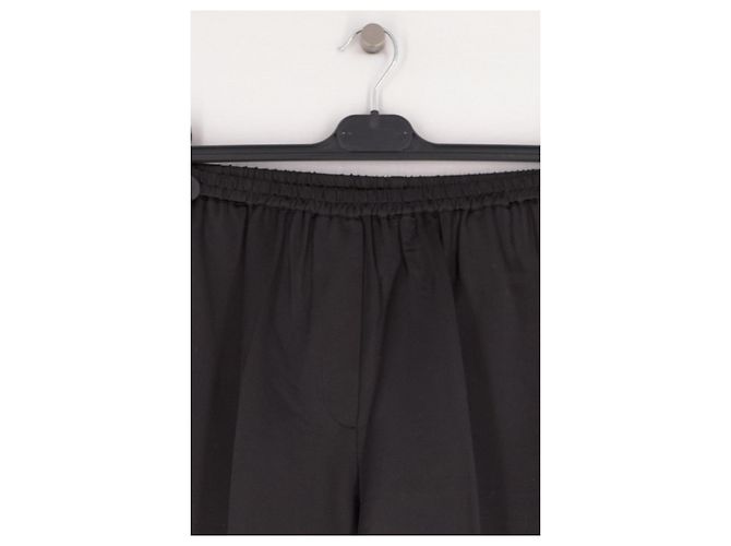 Autre Marque Pantalones de lana negros - vista 3
