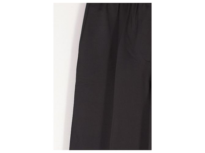 Autre Marque Pantalones de lana negros - vista 4