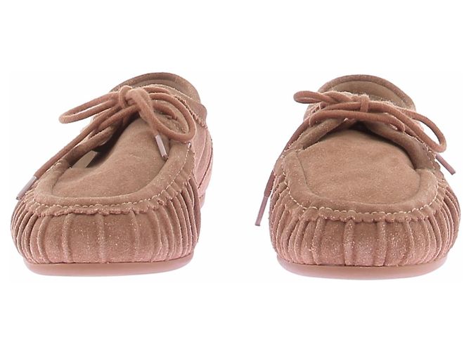 Autre Marque Mocasín de gamuza marrón Castaño - vista 3