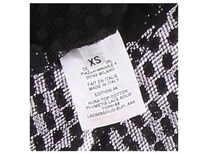 Autre Marque Schwarzes Spitzen-Minikleid - Ansicht 6
