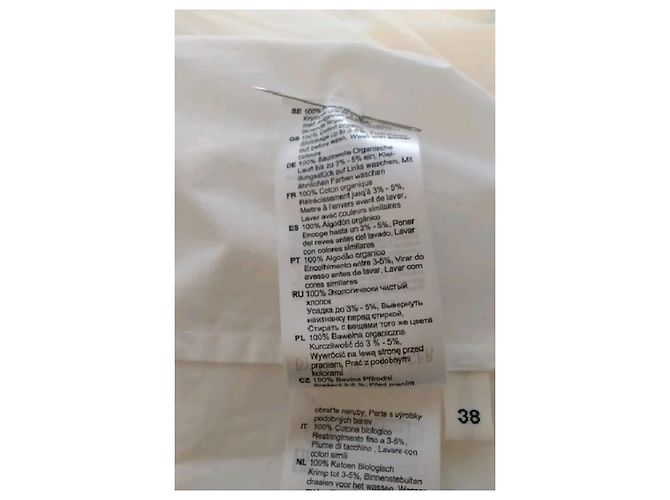 By Malene Birger Pantalones de algodón blanco - vista 6