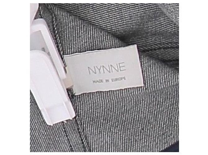 Autre Marque NYNNE Denim Bustier Top Blau - Ansicht 6