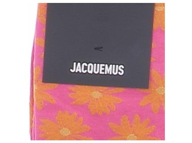 Calcetines Jacquemus de algodón rosa - vista 3